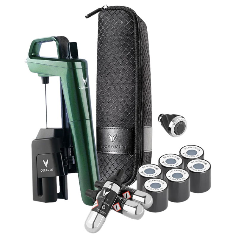 Coravin® Timeless Six+ Vinpreserver System - Skovgrøn - Limited Edition