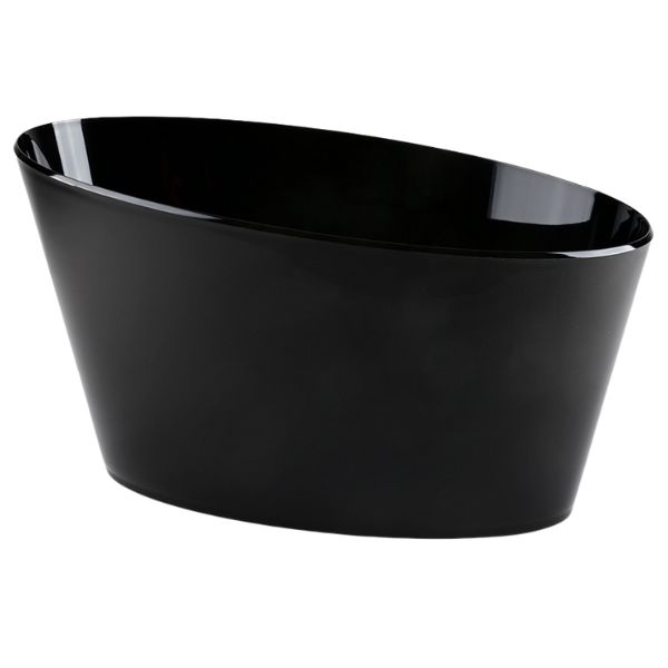 Oval Flaske Sort Køler 12 Liter