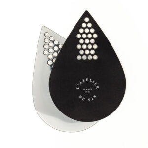 Verseur Aérateur Souple Silver & Black Vinskænker