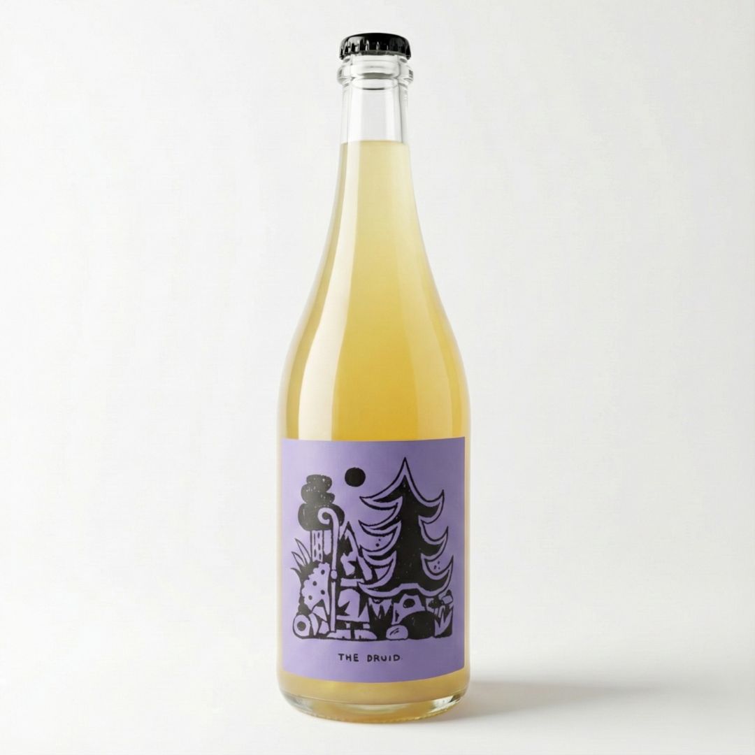 Druid Gut von Beiden Hazy Wines Pet Nat Mousserende Økologisk Naturvin, Pfalz, Tyskland 2023