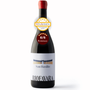 Riofavara San Basilio, Rødvin, Sicilien Italien 2021, Naturvin