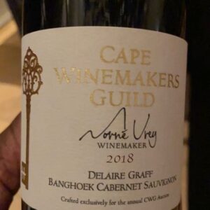 CWG Delaire Graff Estate Banghoek Cabernet Sauvignon 2018