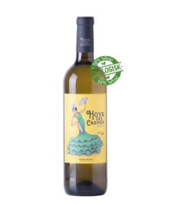 Hoya del Carmen Macabeo, Hvidvin, økologisk og vegansk, Manchuelo, Spanien
