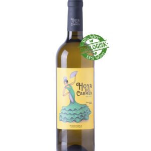 Hoya del Carmen Macabeo, Hvidvin, økologisk og vegansk, Manchuelo, Spanien