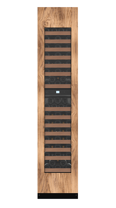 Vinkøleskab til indbygning eksklusiv høj 45 cm - Edge 45D Panel Ready, Træ, 2 temperaturzoner, højskab