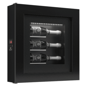 Væghængt vinkøleskab - Quadro Vino 30 Black