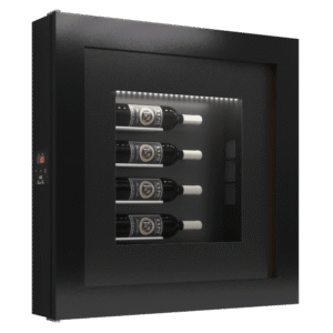 Væghængt vinkøleskab - Quadro Vino 40 Black