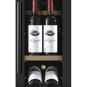Vinkøleskab til indbygning 30 cm bred - WineCave 700 30S Anthracite Black - sort vinkøleskab - stille vinkøleskab - B: 29,5 x H: 82/89 x D: 55,5 cm