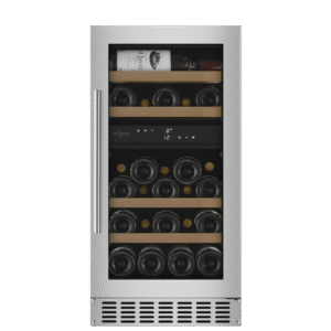 Vinkøleskab til indbygning 40 cm - WineCave 700 40D Stainless, rustfrit vinkøleskab, energibesparende