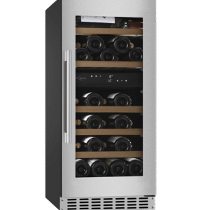 Vinkøleskab til indbygning 40 cm - WineCave 800 40D Rustfrit stål, Rustfri, 2 temperaturzoner