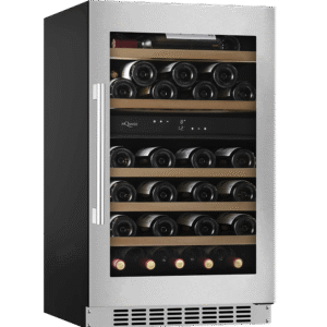 Vinkøleskab til indbygning 50 cm - mQuvée WineCave 800 50D Rustfrit stål, 2 temperaturzoner