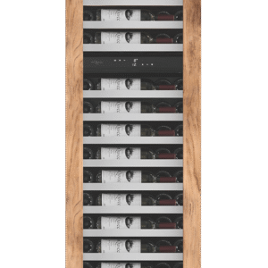 Vinkøleskab til indbygning 60 cm - mQuvée WineKeeper Exclusive 112D Panel Ready Push/Pull, 2 temperaturzoner, 115 flasker