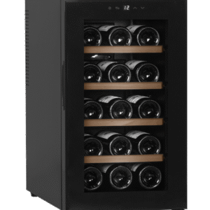 Vinkøleskab fritstående sort, Cavin Northern Collection, 15 flasker