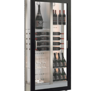 Fritstående vinkøleskabe - Teca H14 Black