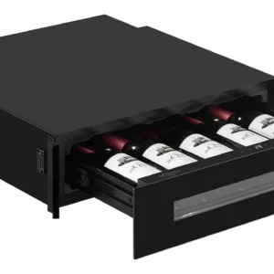 WineKeeper Exclusive 5S Fullglass Black Push-Pull