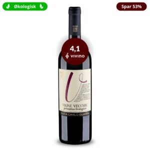 Vigne Vecchie 2022, Duca Carlo Guarini - Ãkologisk Primitivo, Salento, Puglia