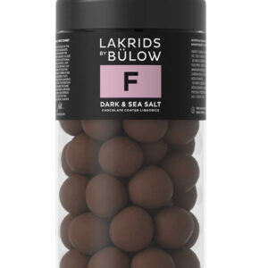 Lakrids by Bülow F - Dark & Sea Salt Regular