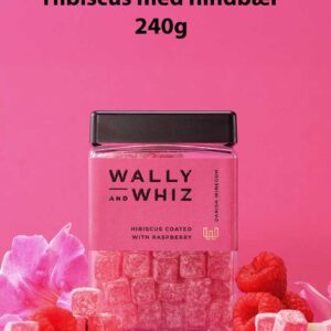 Wally and Whiz Hibiscus med hindbær 240g