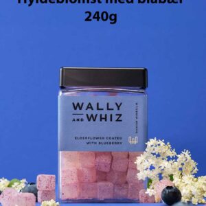 Wally and Whiz Hyldeblomst med blåbær 240g
