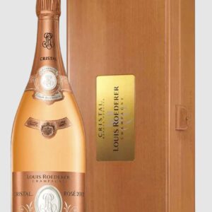 Louis Roederer Cristal Rosé 2012 i flot trækasse - 3 Ltr