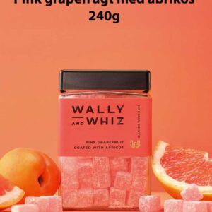 Wally and Whiz Pink grapefrugt med abrikos 240g