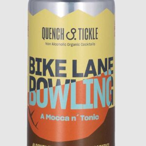 Quench & Tickle Bike Lane Bowling Organic Cocktail - Mocca and Tonic 0%