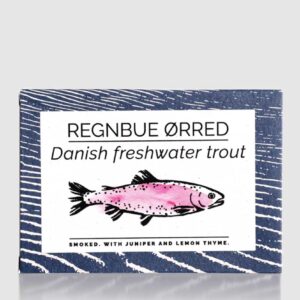 Fangst regnbue ørred