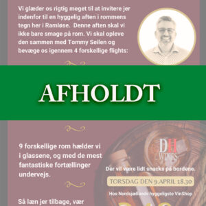 Romsmagning med Tommy Seilen 9.April kl. 18.30 - General Admission