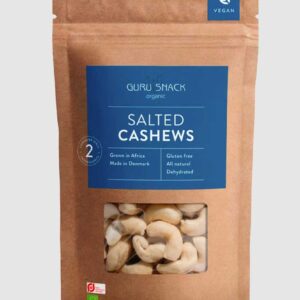 Saltede cashewnødder - Guru snack