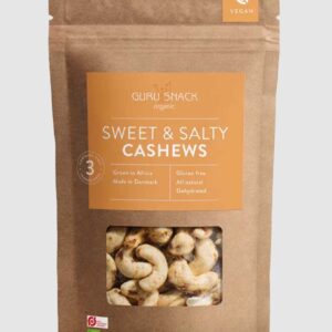 Søde og saltede cashewnødder - Guru snack