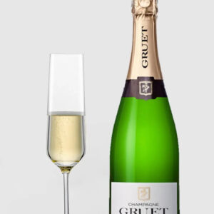 Gruet Blanc de Blancs Champagne NV.