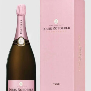 Louis Roederer Brut Rosé Vintage Champagne 2013 MAGNUM i Gaveæske.