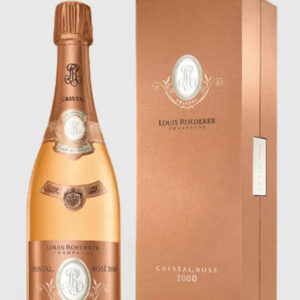Louis Roederer Cristal Rosé 2000 i gaveæske