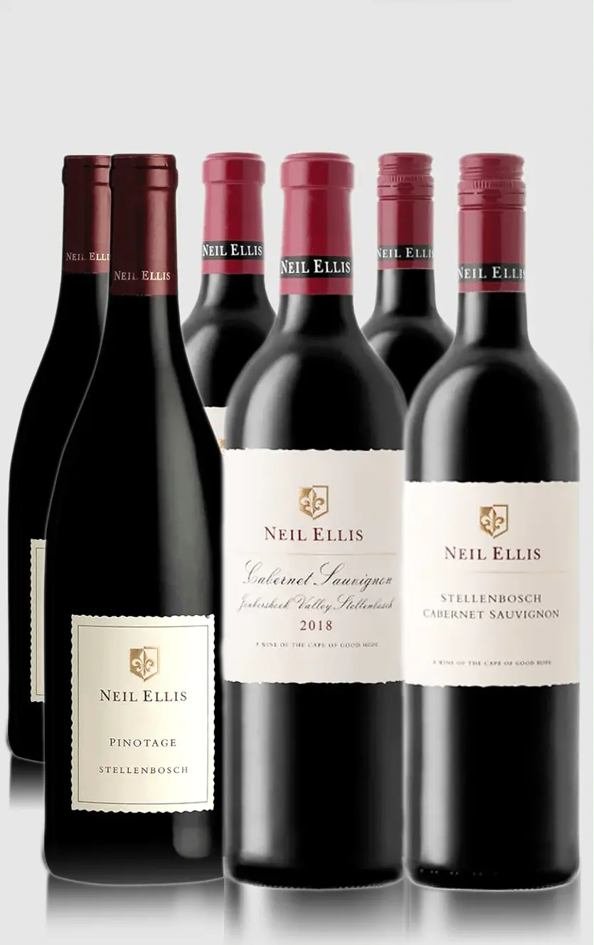 Neil Ellis Jonkershoek Valley & Pinotage Smagekasse  6 Flasker