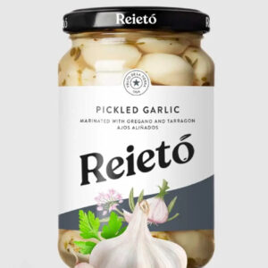 Reietó syltede hvidløg 345g (235G drænet vægt)