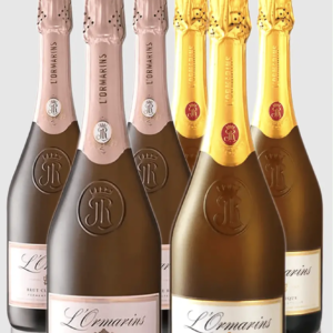 Smagekasse med Anthonij Rupert L'Ormarins Brut Vine 6 Flasker