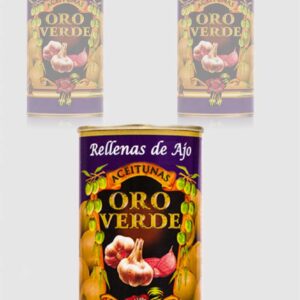 Oro Verde Grønne oliven med hvidløgspuré
