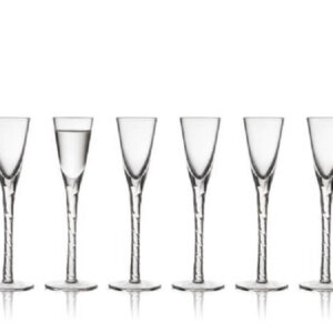 Lyngby glas Paris snapseglas 2,5 cl 6 stk