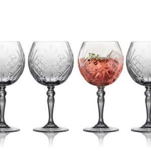 Lyngby Melodia Gin & tonic glas 4 stk
