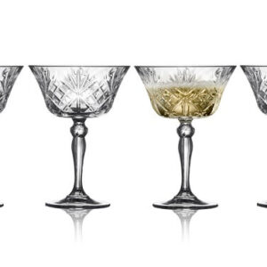 Lyngby Melodia Champagneskål 4 stk