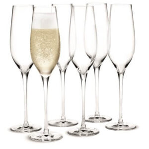 Holmegaard Cabernet Champagneglas 29 cl 6 stk