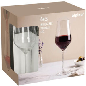 Alpina Rødvinsglas 6-pak