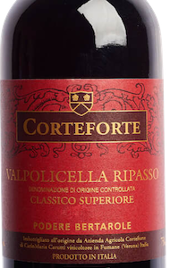Corteforte, Podere Bertarole Valpolicella Ripasso Classico Superiore 2016