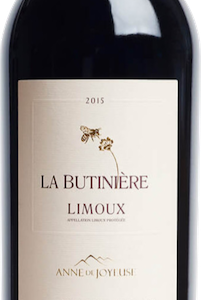 Anne de Joyeuse La Butinière Limoux Rouge 2015