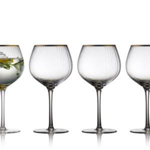 Gin & Tonic glas Palermo Gold 65 cl 4 stk