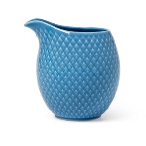 Lyngby Porcelæn Rhombe Color Mælkekande 39 cl blå