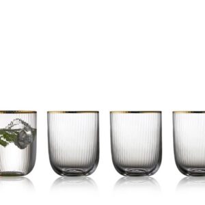Lyngby Tumbler Palermo Gold 35 cl 4 stk