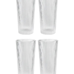 Stelton Pilastro Long Drink 30cl, 4 stk.